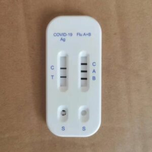 COVID-19 / Influenza A + B Antigen Combo Rapid Test كاسيت